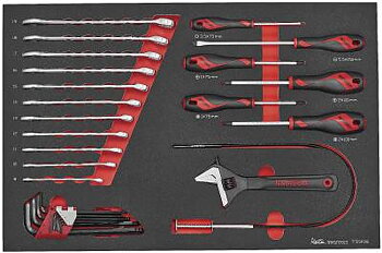 28 delars Verktygssats Teng Tools TTESP28, VERKTYGSSATS EVA 28 DELAR TTESP28