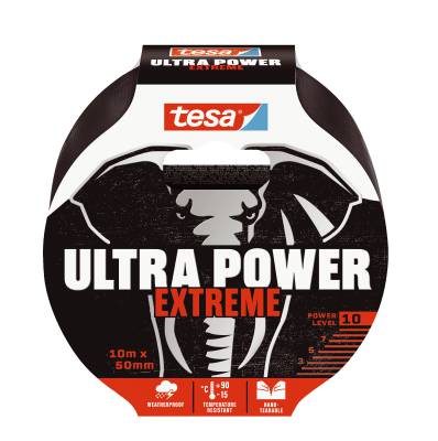 Reparationstejp Tesa Ultra Power Extreme, REPARATIONSTEJP 56622 TESA ULTRA POWER SVART 50MMX10M
