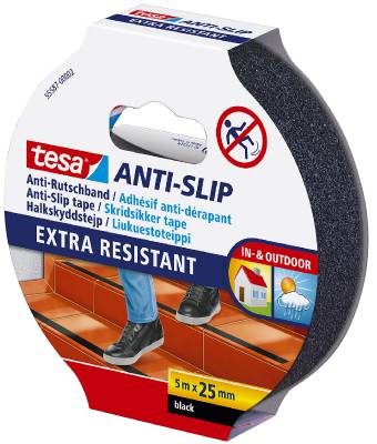 Halkskyddstejp tesa, HALKSKYDDSTEJP 55587 TESA TRANSPARENT 25MMX5M - 3