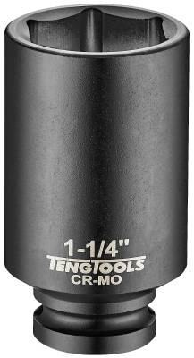Krafthylsa. Med 1/2″fyrkantsfäste. Teng Tools 920212 / 920240, KRAFTHYLSA LÅNG 1/2 - 11/16 920222