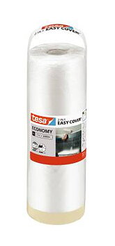 Maskeringsfolie Tesa Easy Cover Economy Refill, MASKERINGSFOLIE 56578 TESA EASYCOVER XL REFILL PLAST17MX2,6M