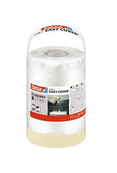Maskeringsfolie Tesa Easy Cover Economy Refill, MASKERINGSFOLIE 56576 TESA EASYCOVER M REFILL PLAST33MX0,55M