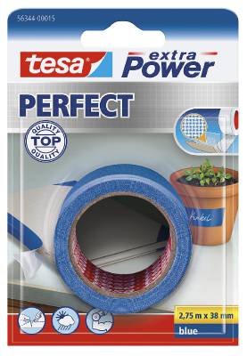 Vävtejp Tesa 4651, 56342, 56344, VÄVTEJP 56342 TESA VIT PLASTBELAGD 19MMX2,75M - 11