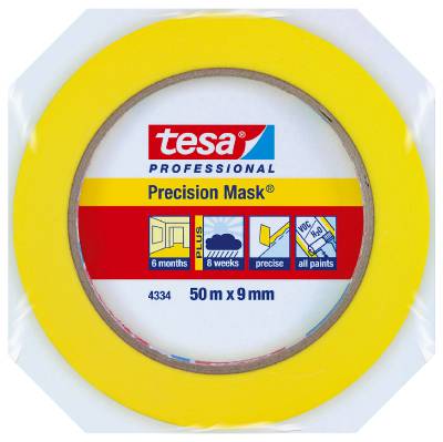 Maskeringstejp Precision Mask tesa 4334, MASKERINGSTEJP PRECISION MASK 4334 TESA 50MMX50M