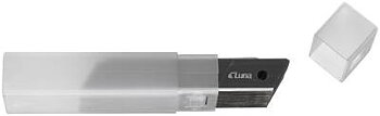 Brytblad SK2H (50st) Luna, BRYTBLAD LUNA 18MM SK2H I FÖRVARINGSASK 50-PACK