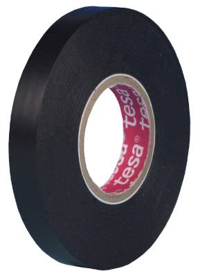 Eltejp tesa 4163, ELTEJP 4163 TESA SVART S-MÄRKT 25MMX33M