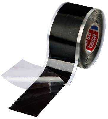 Silikontejp självvulkaniserande tesa Xtreme Conditions 4600, SILIKONTEJP 4600 TESA SJÄLVVULKANDE TRANSPARENT 25MMX3M