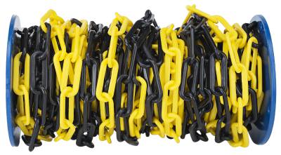 Plastkätting MILLERS, PLASTKÄTTING MILLERS GUL/SVART Ø8MM