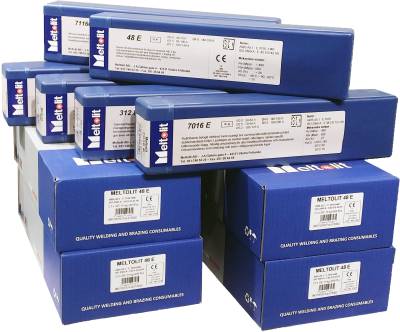 Svetselektrod Olegerat 48 Meltolit, ELEKTROD 48E MELTOLIT 2,5x350MM 4,2KG