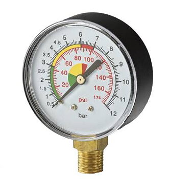 Tillbehör för luftpumpar, MANOMETER 9026