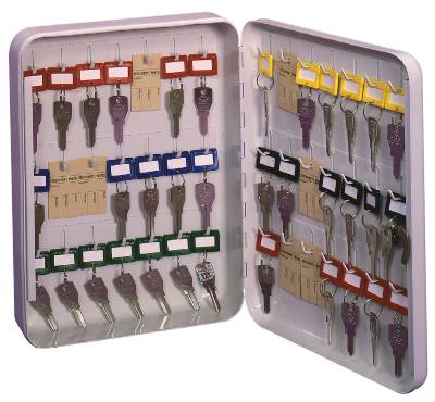Nyckelskåp N KD 20 F, KD 42 F, NYCKELSKÅP KD 24 NIVEX FASTA KROKAR