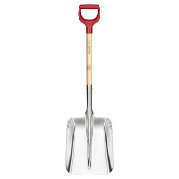 Allroundskyffel Classic Kort Fiskars, ALLROUNDSKYFFEL CLASSIC FISKARS KORT ALU TRÄ