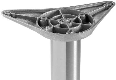 Bordsben Beslag Design 900, BORDSBEN 900 BESLAG DESIGN FÖRKROM DIAMETER 50MM HÖJD 710MM - 2