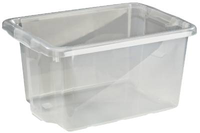 Förvaringslåda, LOCK TILL FÖRVARINGSLÅDA 23L TRANSPARENT 410X330X20MM - 5