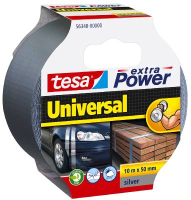 Vävtejp tesa Extra Power Universal, VÄVTEJP 56389 EXTRA POWER UNIVERSAL TESA GRÅ 50MMX50M - 7