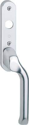 Handtag HOPPE London för rokokocylinder 013VK/350KL, HANDTAG LONDON 013VK/350KL HOPPE VÄNSTER ALU SILVER