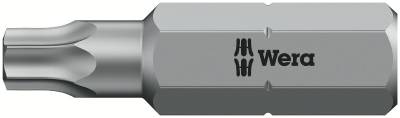 Bits för Torx-spår Wera 867/1 Z BO, BITS TORX MED HÅL 867/1Z TX20