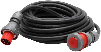 Motorkabel 3fas 63 a 5g16 20 m - Bygg-str
