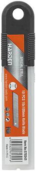 Knivblad till brytbladsknivar Harden, BRYTBLAD HARDEN 18X100MM 10-PACK