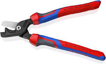 Kabelsax med stegvis kapning 9511, 9512, 9518 Knipex, KABELSAX 95 12 225 KNIPEX MED STEGKLIPPNING