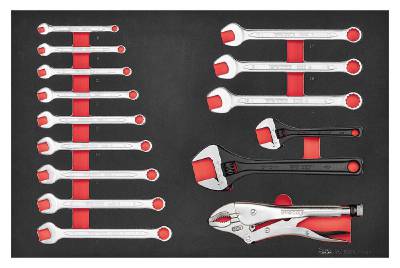 Verktygssats TengTools TCMME217KA, VERKTYGSSATS TENG TOOLS CLASSIC 217 DELAR FOAM - 4