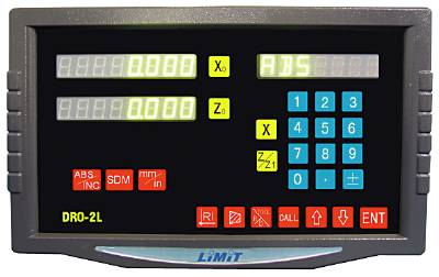 Digital längdskala Limit, DISPLAYBOX DIGITAL DRO-2L