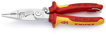 Elinstallationstång 1000-volt. Knipex 13 96/13 86, ELINSTALLATIONSTÅNG 1396 200 T 1000V