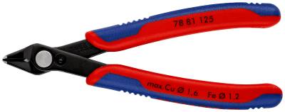 Sidavbitare. Knipex Super Knips 7861 / 7871 / 7881, ELEKTRONIKTÅNG KNIPEX 78 81 125