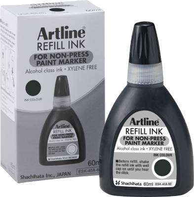 Refill 437 a svart 60 ml - Artline