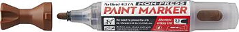 Märkpenna 437 a brun - Artline