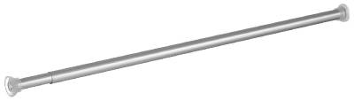 Duschdraperistång, rak, DUSCHSTÅNG 28 CORAM RAK VIT 1,25-2,2M