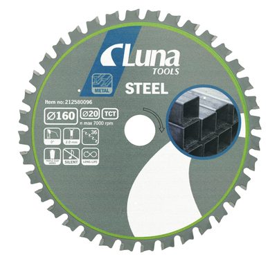 Sågklinga steel 160x20 z36 - Luna
