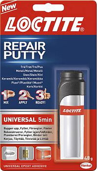 Knådepoxy Repair Putty Universal Loctite, KNÅDEPOXY LOCTITE 48GR