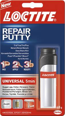 Knådepoxy Repair Putty Universal Loctite, KNÅDEPOXY LOCTITE 48GR