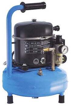 Kolvkompressor ABAC Silent PRO 0.5Hp-9L, KOMPRESSOR ABAC SILENT PRO 50 AEROPENNA