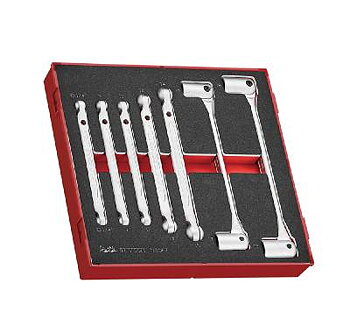 7 delars Ledhylsnyckelsats Teng Tools TEDDF7, LEDHYLSNYCKELSATS 7 DELAR EVA