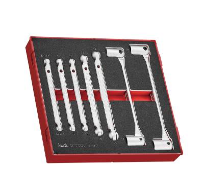 7 delars Ledhylsnyckelsats Teng Tools TEDDF7, LEDHYLSNYCKELSATS 7 DELAR EVA