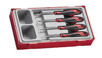 Krokverktygssats 4 delar Teng Tools TTMDP, DEMONTERINGSVERKTYGSSET 4 DELAR