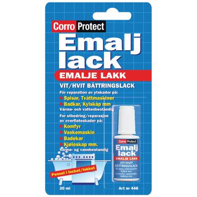 Emaljlack Corro Protect 448, EMALJLACK VIT KAKEL/PORSLIN 7162 CORROPRO