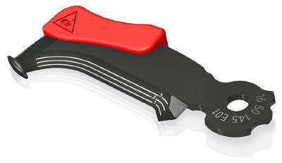 Reservblad med glidsko för 16 50 145 Knipex, RESERVBLAD 16 50 145 E01 KNIPEX FÖR AVMANTLINGSKNIV