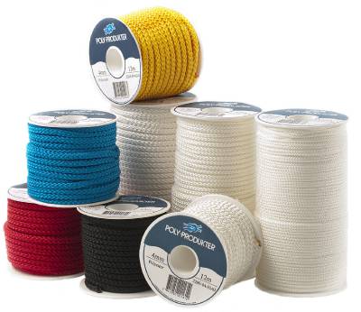 Polyestersilkelina flätad, POLYESTERSILKELINA POLY FLÄTAD VIT 1,4MMX95M - 2