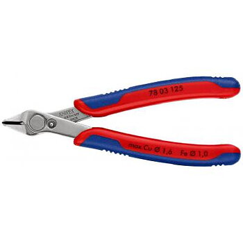 Precisionselektronikavbitare, Knipex 78 Super Knips®, SIDAVBITARE KNIPEX 78 03 125