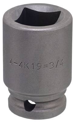 Krafthylsa. Med 1/2" fyrkantsfäste. Momento 4-4K, KRAFTHYLSA 4-4K21