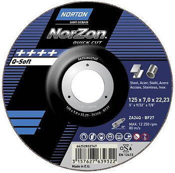 Navrondell 230x7x22 norzon r - Norton