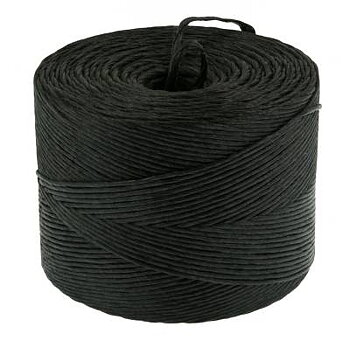 Emballagegarn polypropylen, EMBALLAGEGARN POLY POLYPROPYLEN 3MMX750M SVART