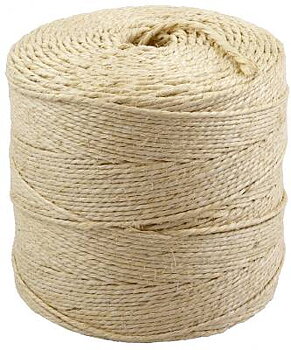 Emballagegarn sisal, EMBALLAGEGARN POLY SISAL 2,0MMX1320M