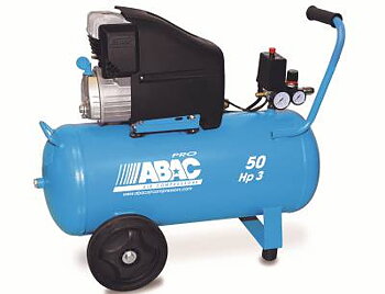 Kolvkompressor ABAC PRO L25 L30, KOMPRESSOR ABAC L30P 3HK 50L 230V/1