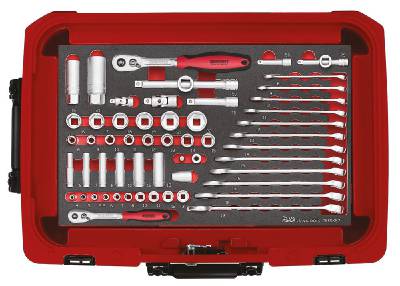 Serviceväska Teng Tools SCE1-SCE2, SERVICEVÄSKA EVA MED VERKTYG SCE1 - 4