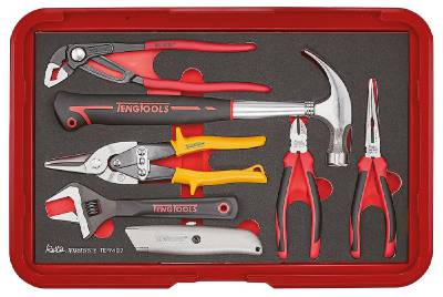 Serviceväska Teng Tools SCE1-SCE2, SERVICEVÄSKA EVA MED VERKTYG SCE1 - 3