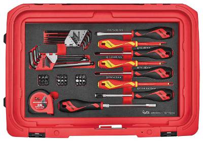 Serviceväska Teng Tools SCE1-SCE2, SERVICEVÄSKA EVA MED VERKTYG SCE2 - 3